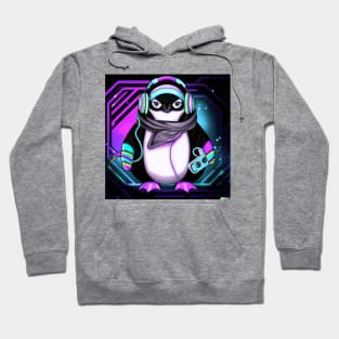 Gamer Penguin Hoodie